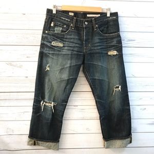 Adriano Goldschmied AG Ex-Boyfriend Crop Jeans